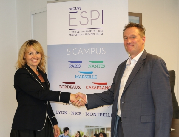 Le Groupe ESPI signe un partenariat avec Fleuron Immobilier !