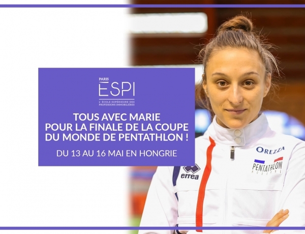 PARIS | Tous avec Marie Oteiza, Espienne et sportive de haut niveau, qualifiée pour la Finale de la Coupe du Monde de Pentathlon !