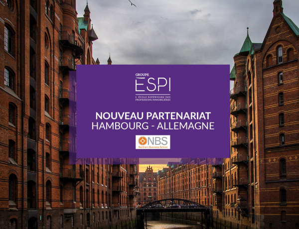 INTERNATIONAL | Nouveau partenariat Erasmus+ avec NBS Northern Business School en Allemagne !